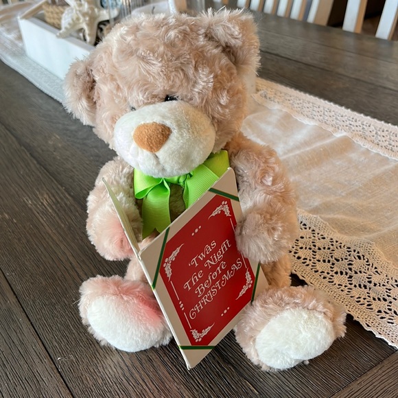🎅🎅Animatronics Teddy Bear ‘Twas The Night Before Christmas - Picture 1 of 7
